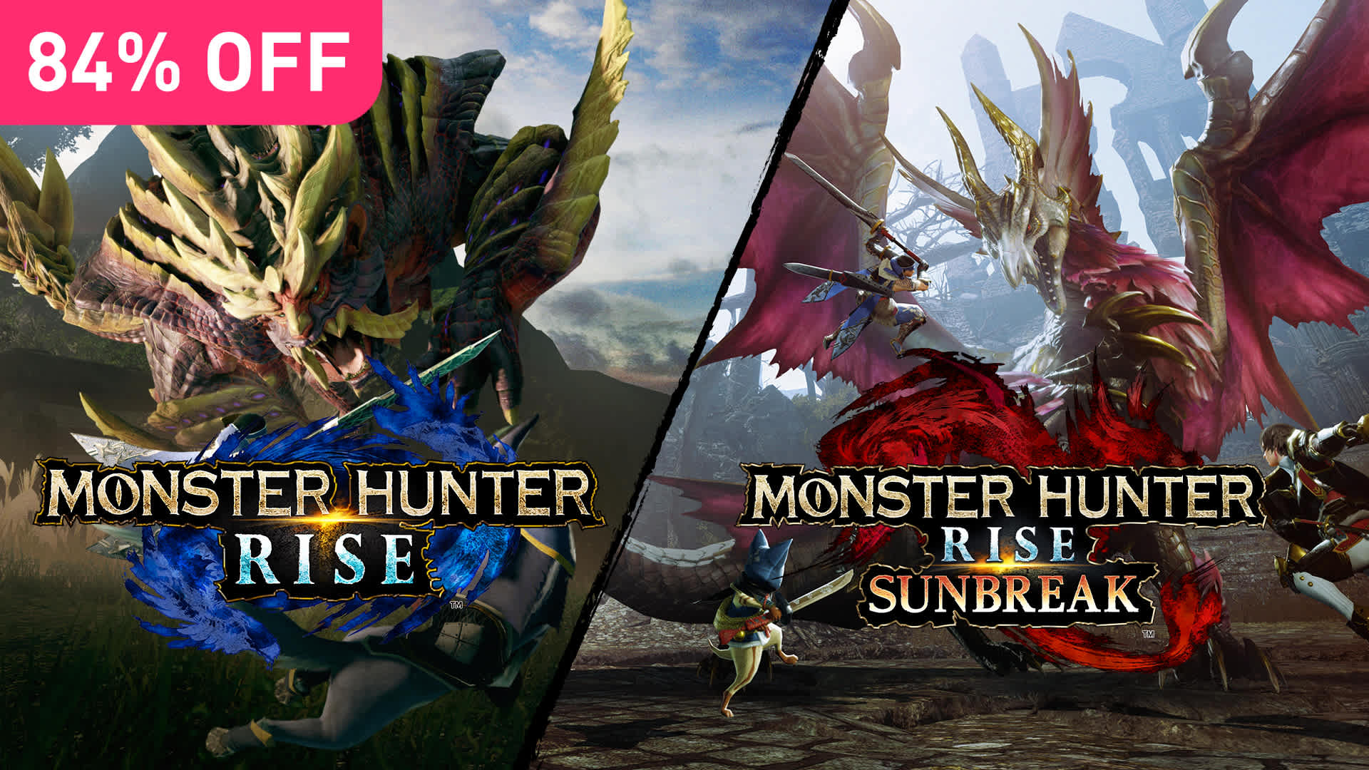 Multiplayer Sale 2026 Game Card - Monster Hunter Rise + Sunbreak