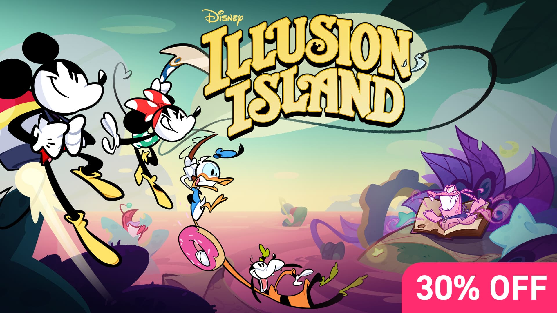 Multiplayer Sale 2026 Game Card - Disney Illusion Island