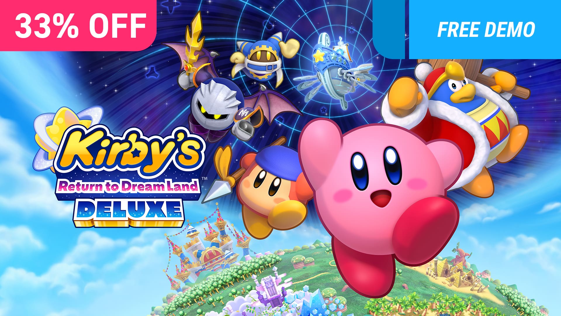 Multiplayer Sale 2026 Game Card - Kirby's Return to Dream Land Deluxe