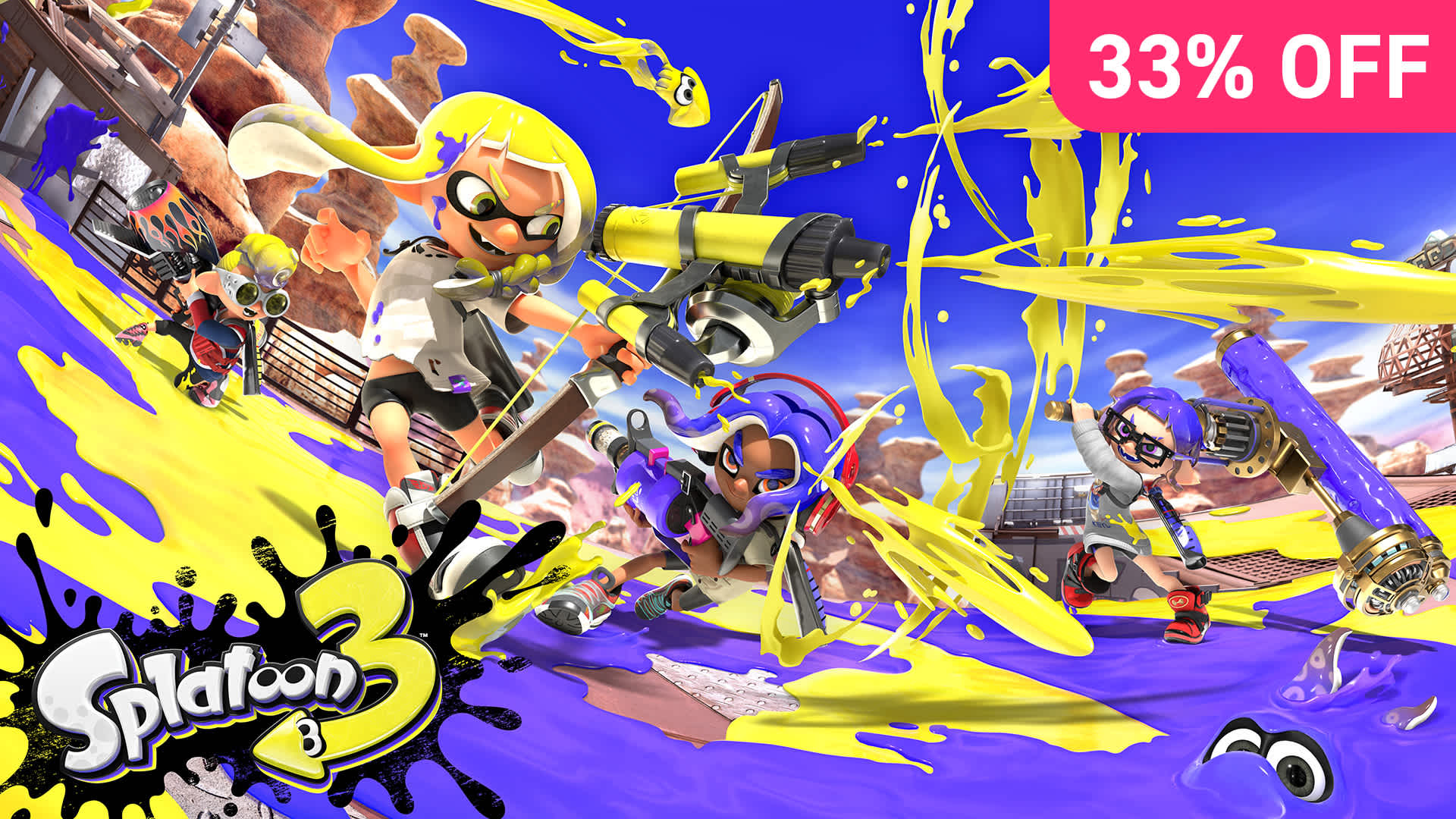 Multiplayer Sale 2026 Game Card - Splatoon 3