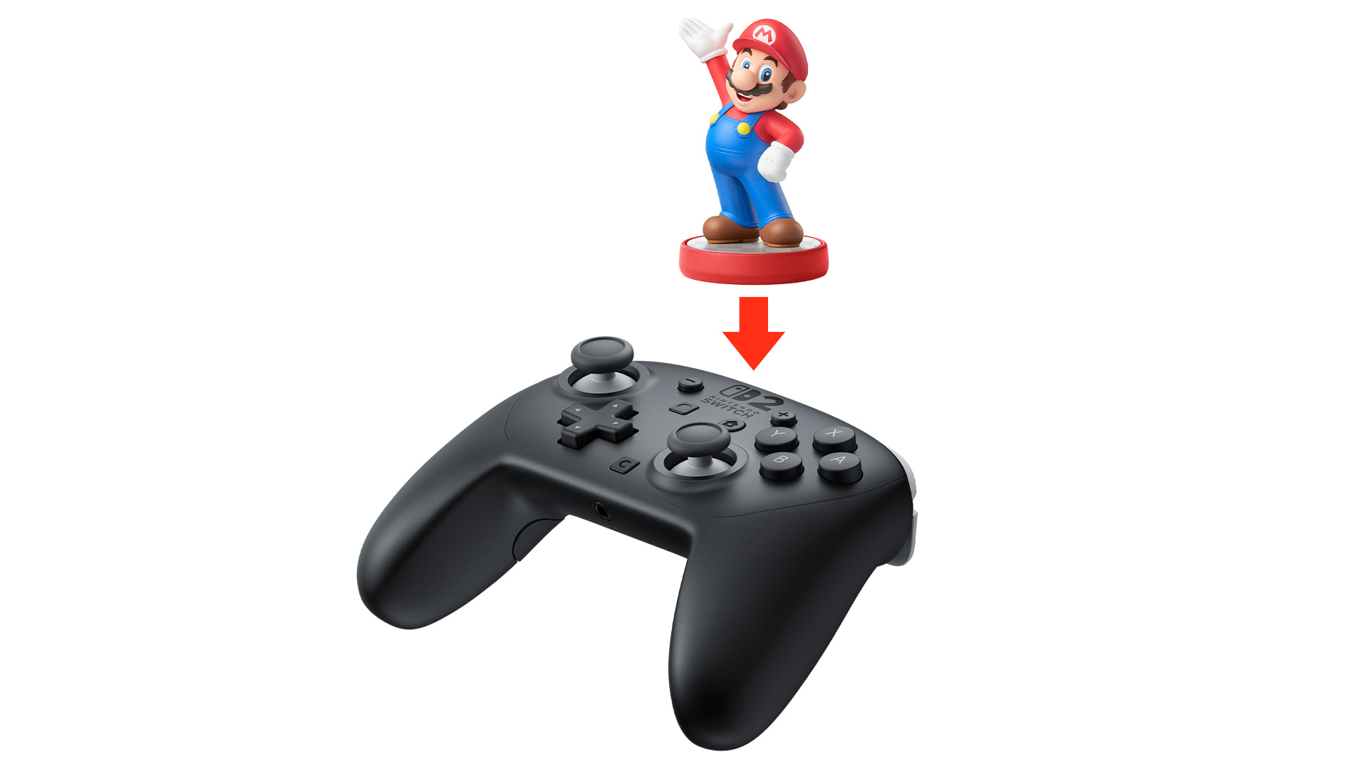 UNBOXING NINTENDO SWITCH 2 PRO CONTROLLER visual data 5