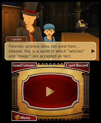 Professor Layton vs. Phoenix Wright: Ace Attorney