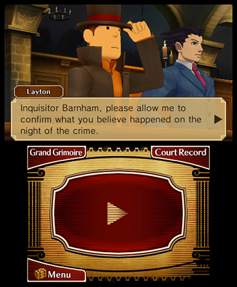 Professor Layton vs. Phoenix Wright: Ace Attorney