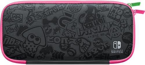Nintendo Switch Carrying Case (Splatoon 2 Edition) & Screen Protector