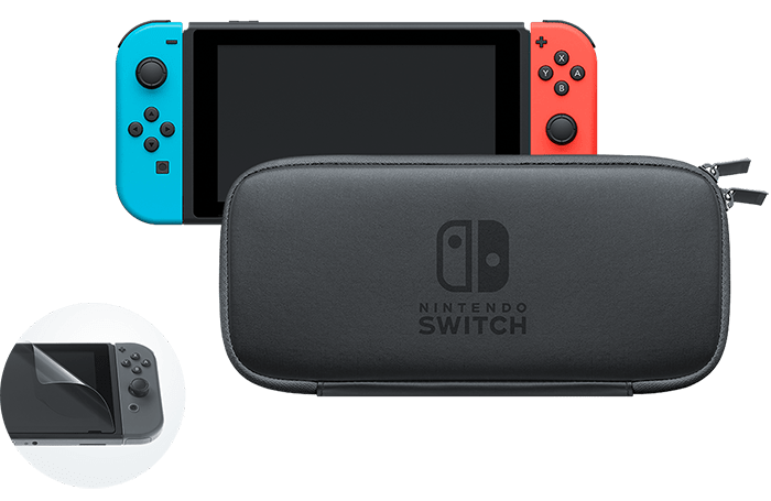 Nintendo Switch Carrying Case & Screen Protector