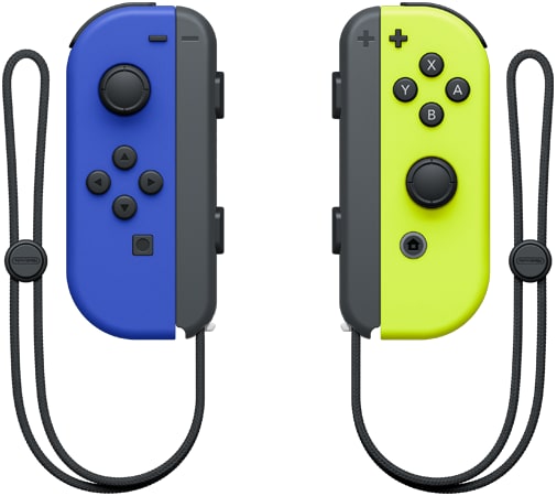 Joy-Con Pair Blue Neon Yellow