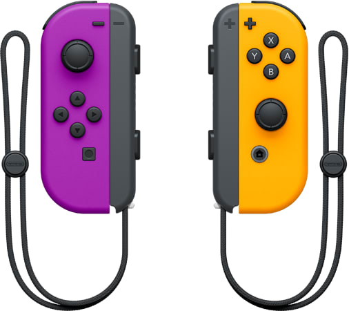 Joy-Con Pair Neon Purple Neon Orange