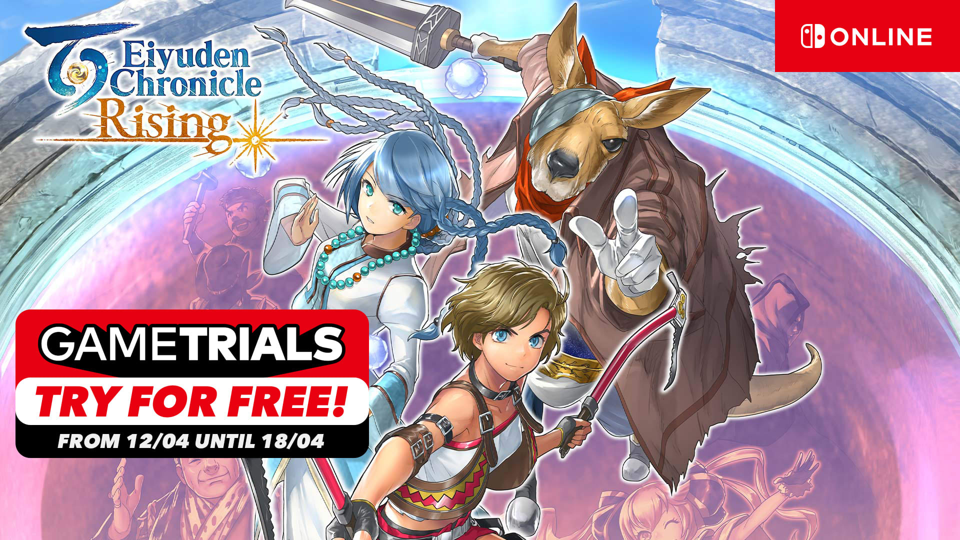 Eiyuden Chronicle: Rising Game Trial - Try for free from 12/4 until 19/4
