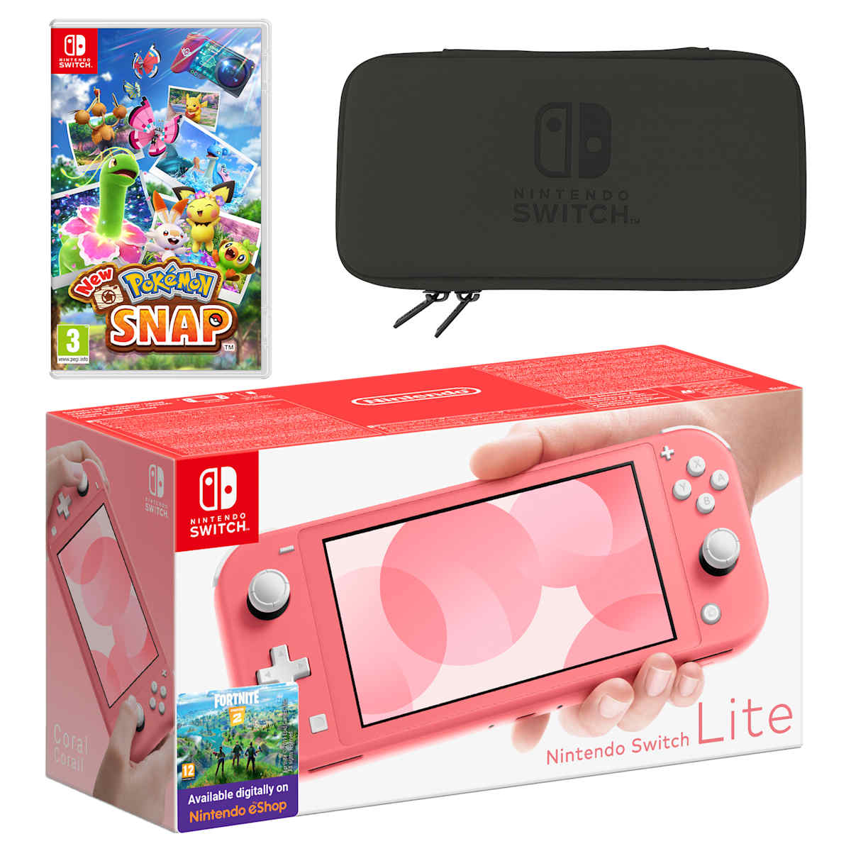 Nintendo Switch Lite (Coral) New Pokémon Snap Pack - Nintendo Store