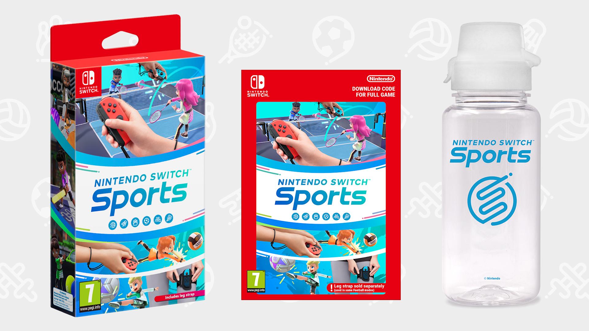 Free Nintendo Switch Sports Water Bottle