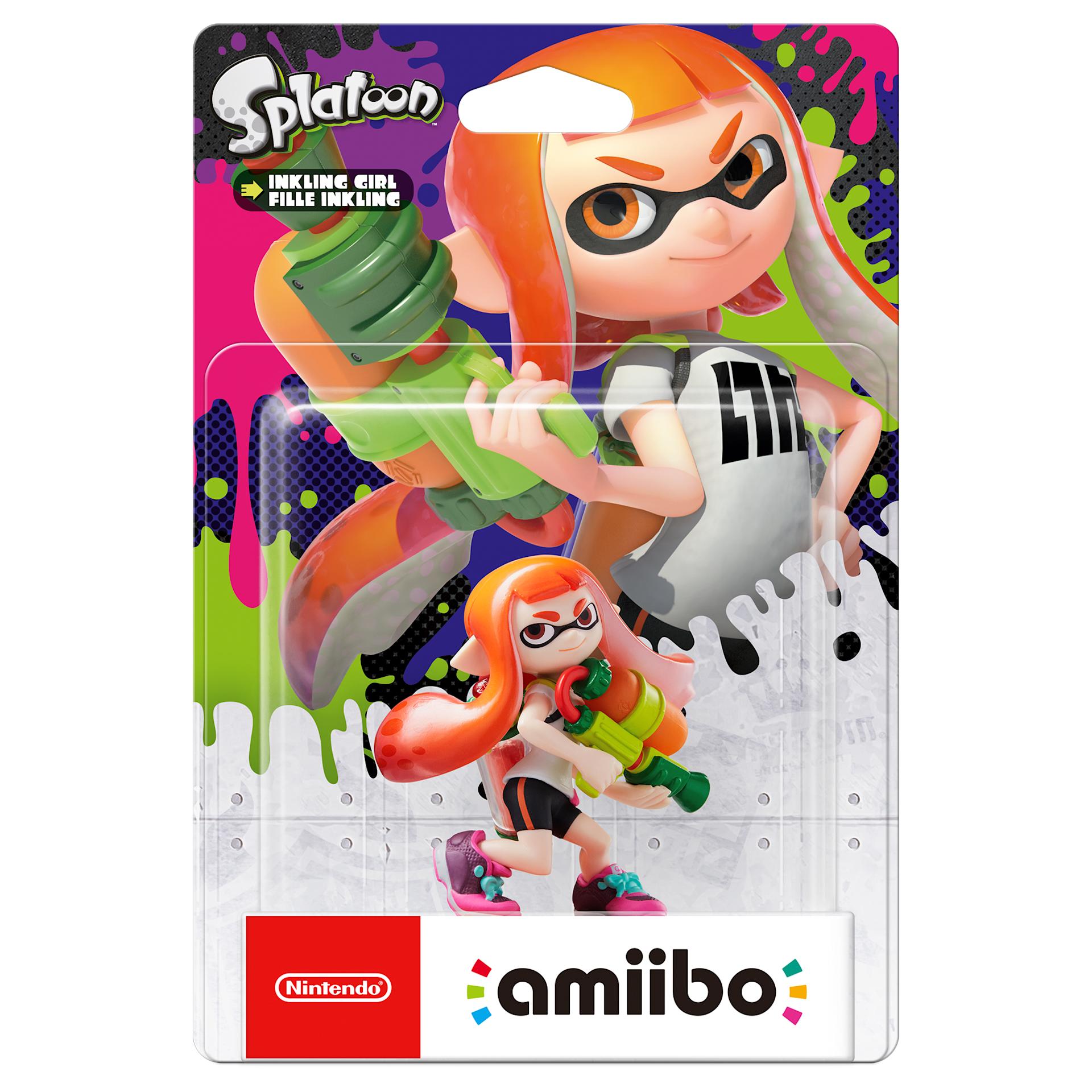 amiibo fille Inkling (Collection Splatoon)