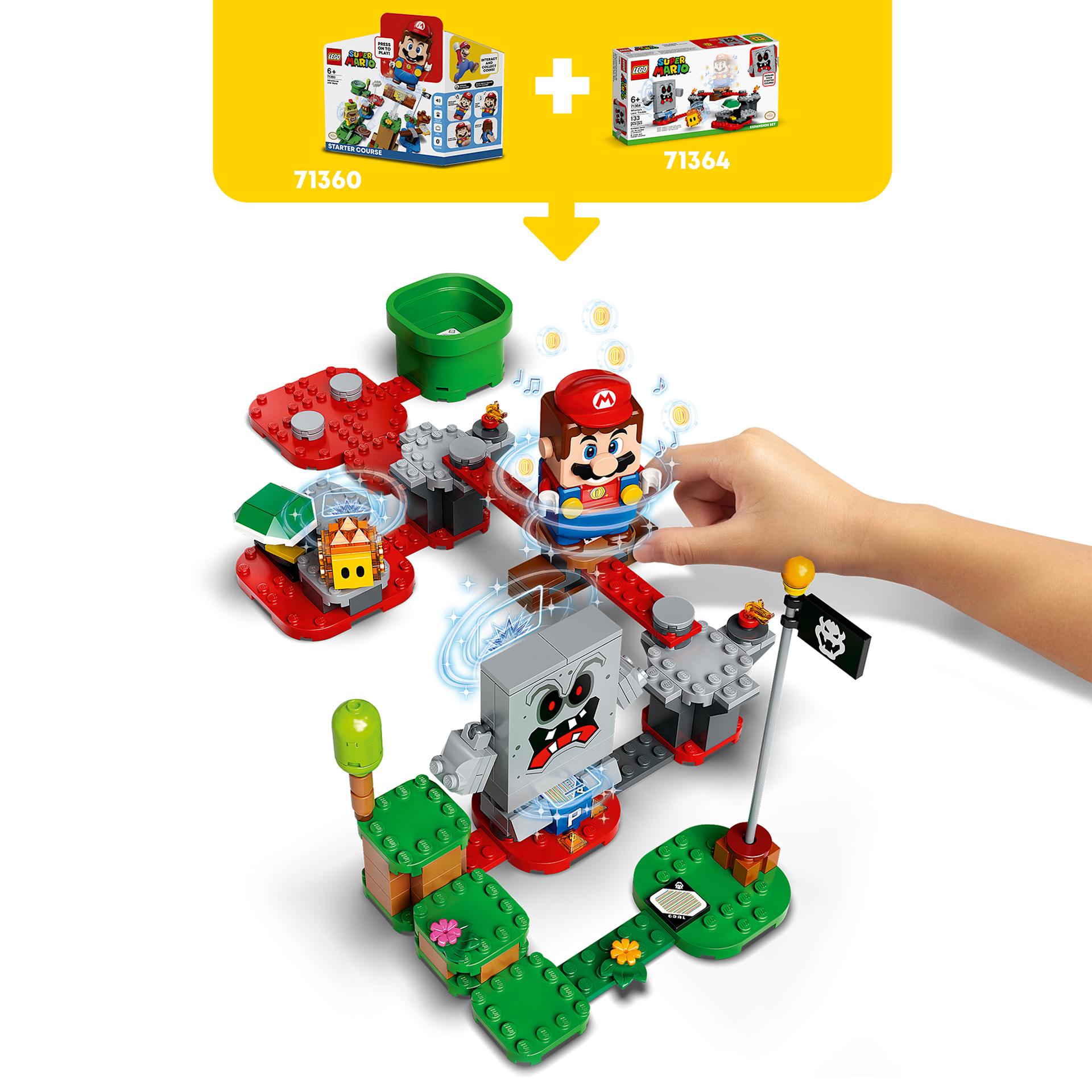 LEGO Super Mario Whomp’s Lava Trouble Expansion Set (71364) - My ...