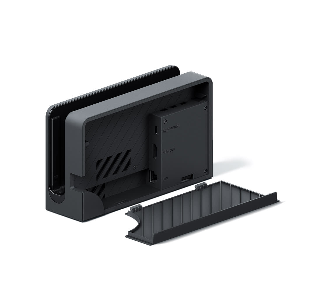 Rückseitenabdeckung (für Nintendo SwitchStation (mit LANAnschluss