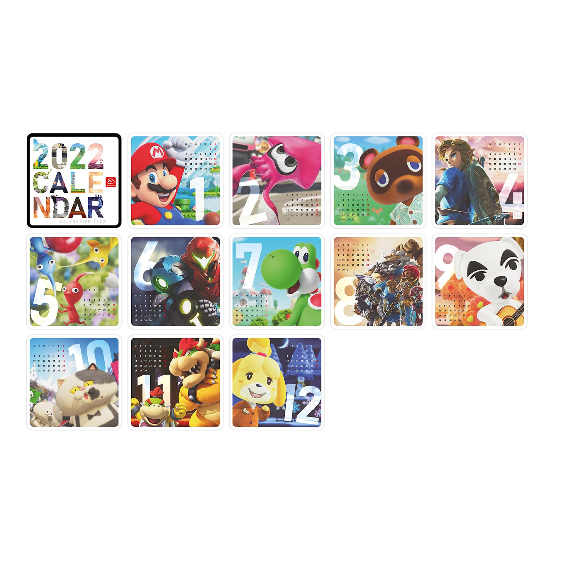 My Nintendo Calendar 2022 My Nintendo Store