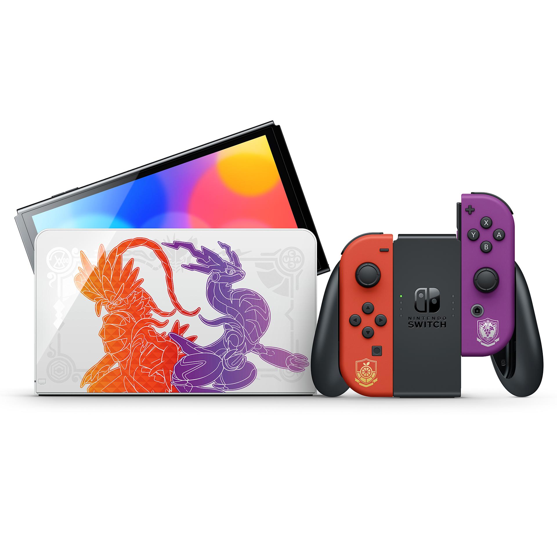 Nintendo Switch OLEDModell Pokémon Karmesin & PurpurEdition My Nintendo Store
