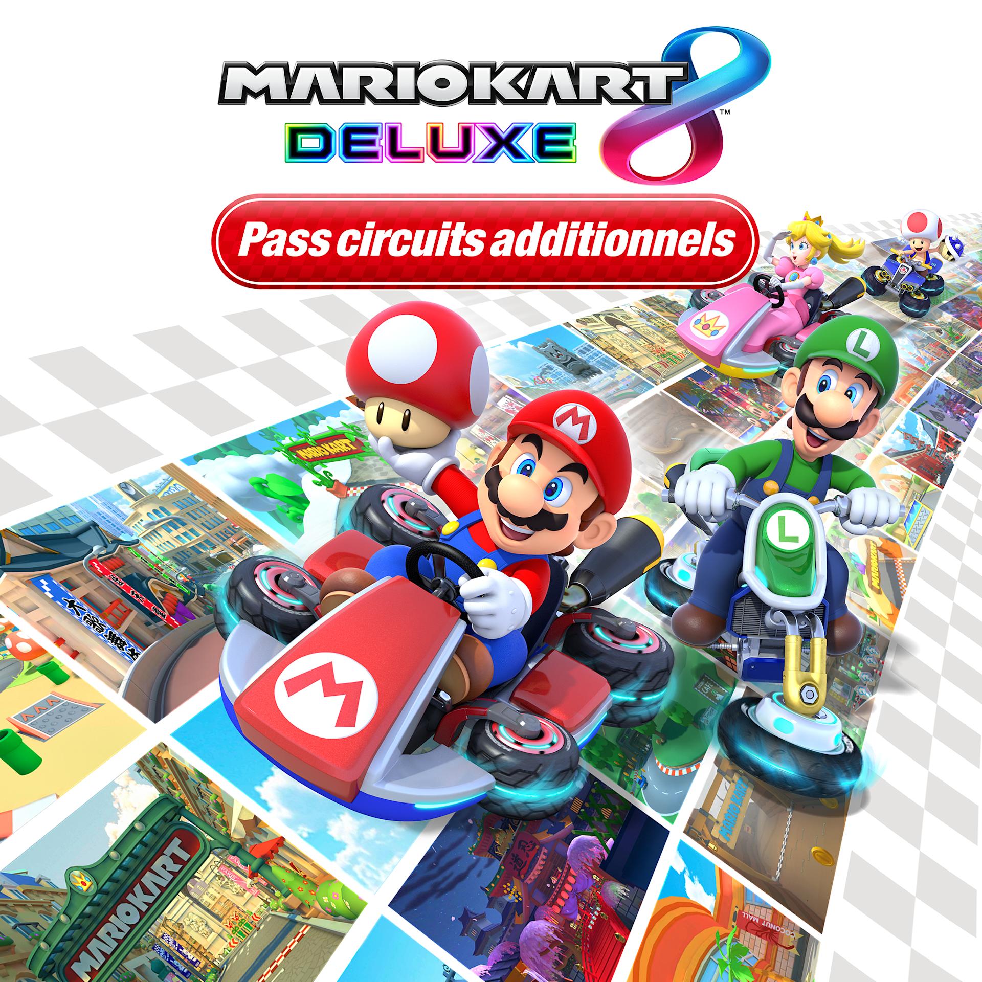 mario kart 8 deluxe circuits additionnels