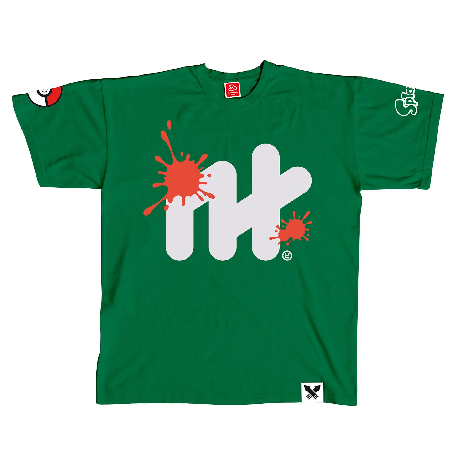 Splatoon 3-Splatfest-T-Shirt „Pflanze“ - My Nintendo Store