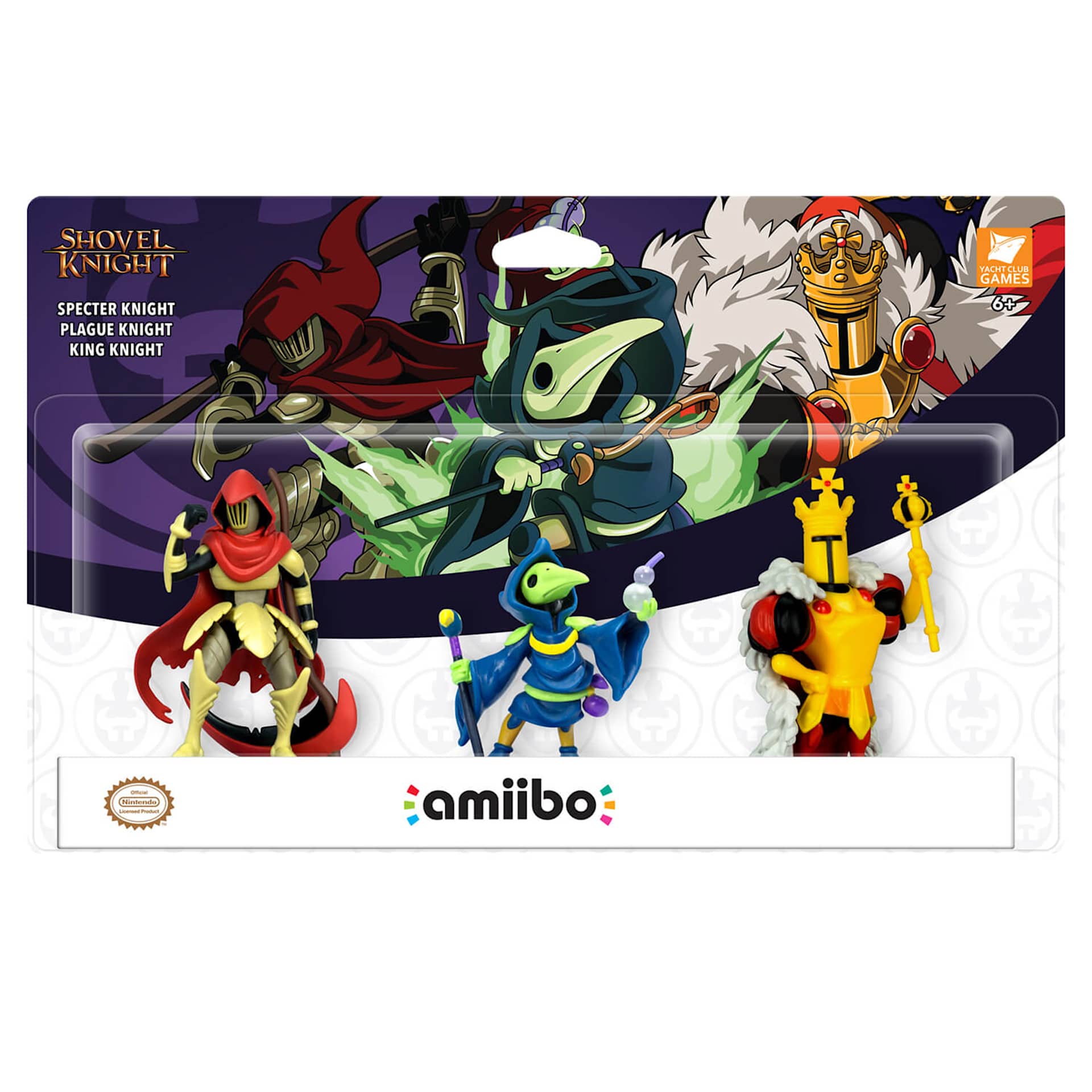 Shovel Knight Triple Pack amiibo: Specter Knight, Plague