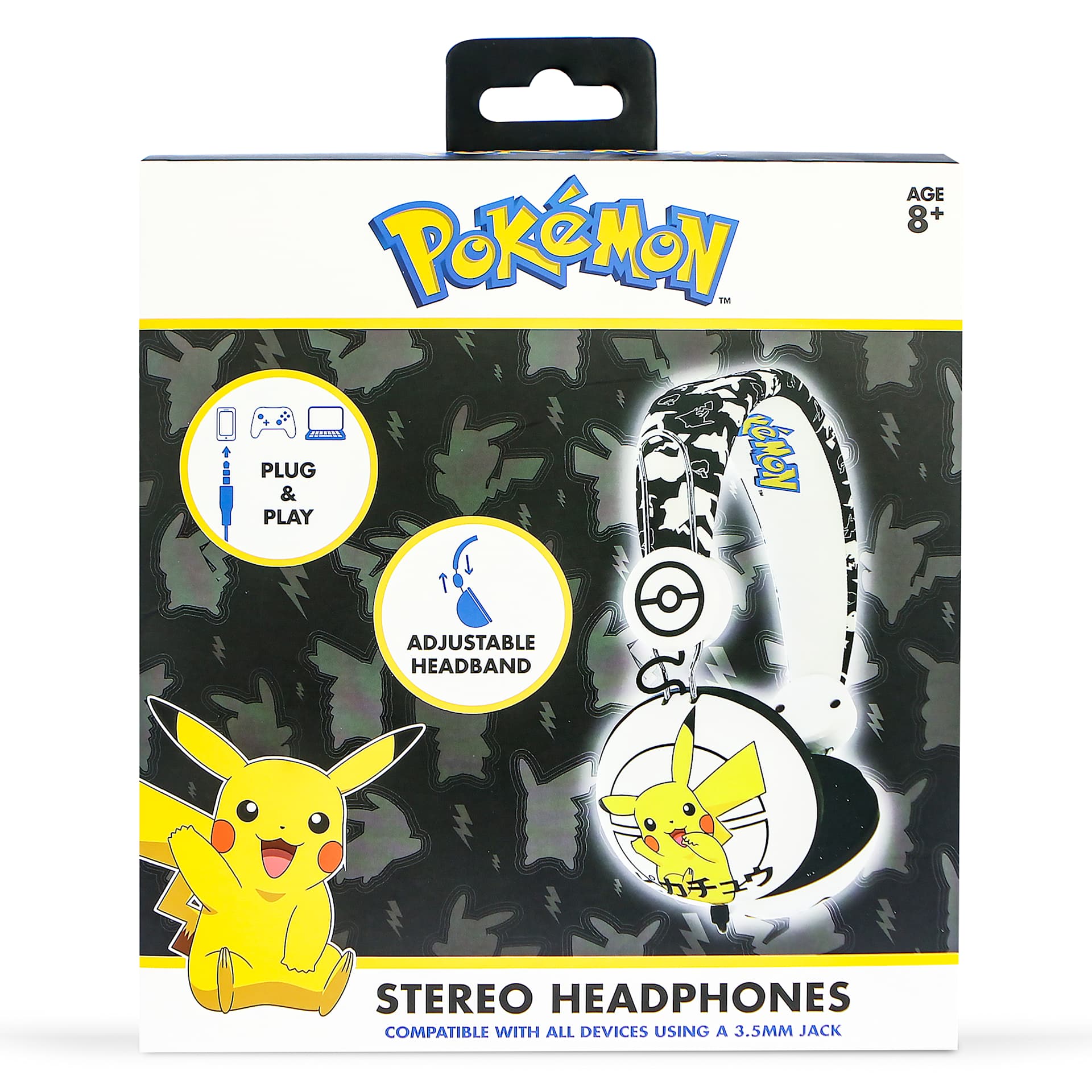 OTL Technologies Pokémon Pikachu Japanese Cuffie Cablato a OTL Technologies Pokémon Pikachu Japanese Cuffie Cablato a