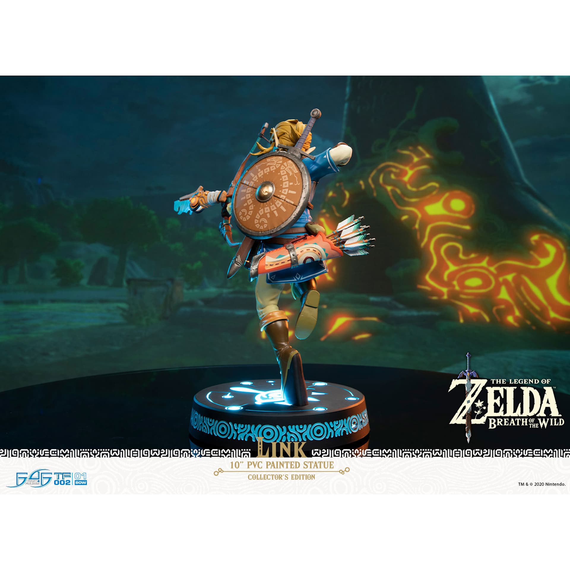 The Legend of Zelda: Breath of the Wild Link Figurine (Collector's