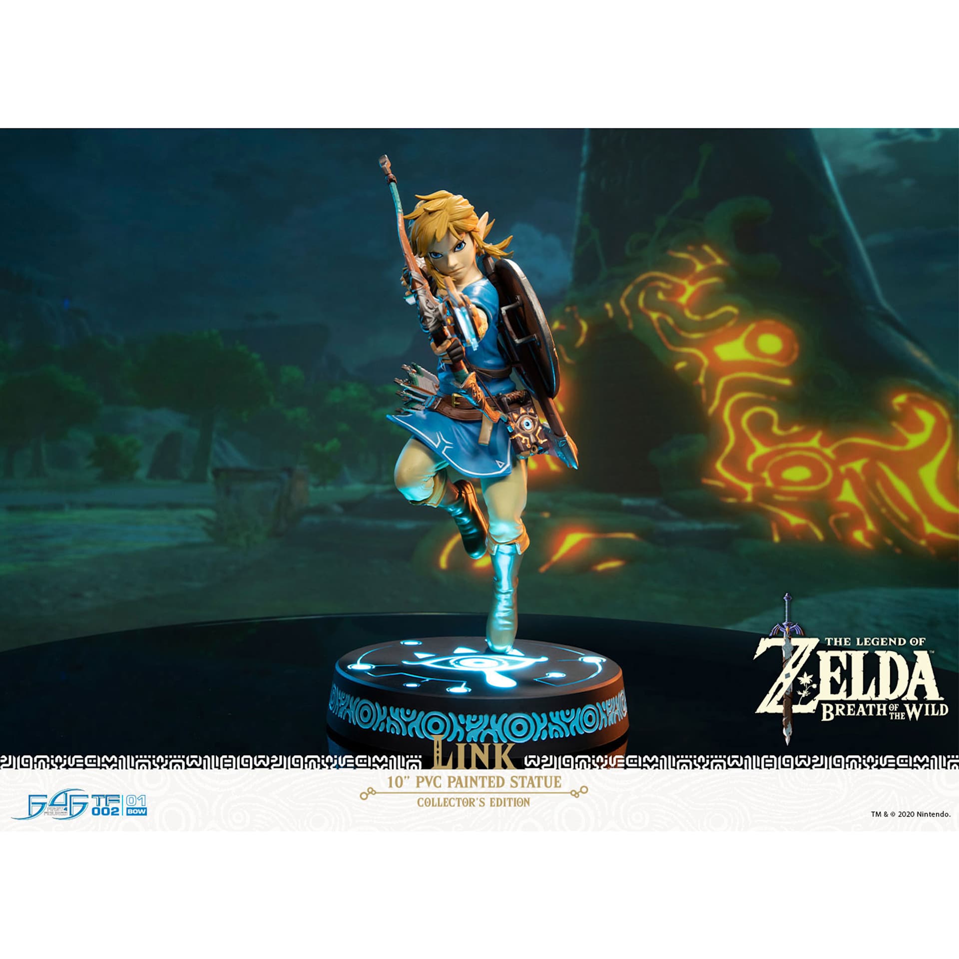 The Legend of Zelda: Breath of the Wild Link Figurine (Collector's