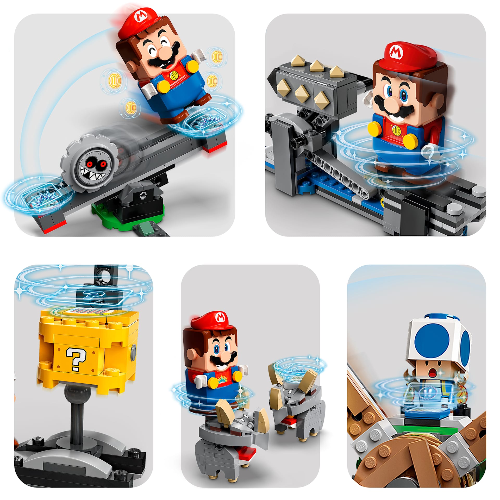 LEGO Super Mario Reznor Knockdown Expansion Set (71390) - My Nintendo Store