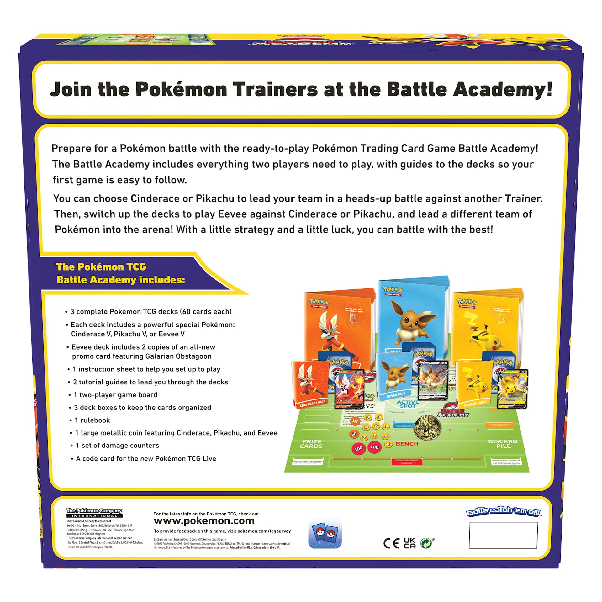 pokémon battle academy 2022 card list Pokemon TCG #80906 Deck Set Pokémon TCG: Battle Academy (2022)