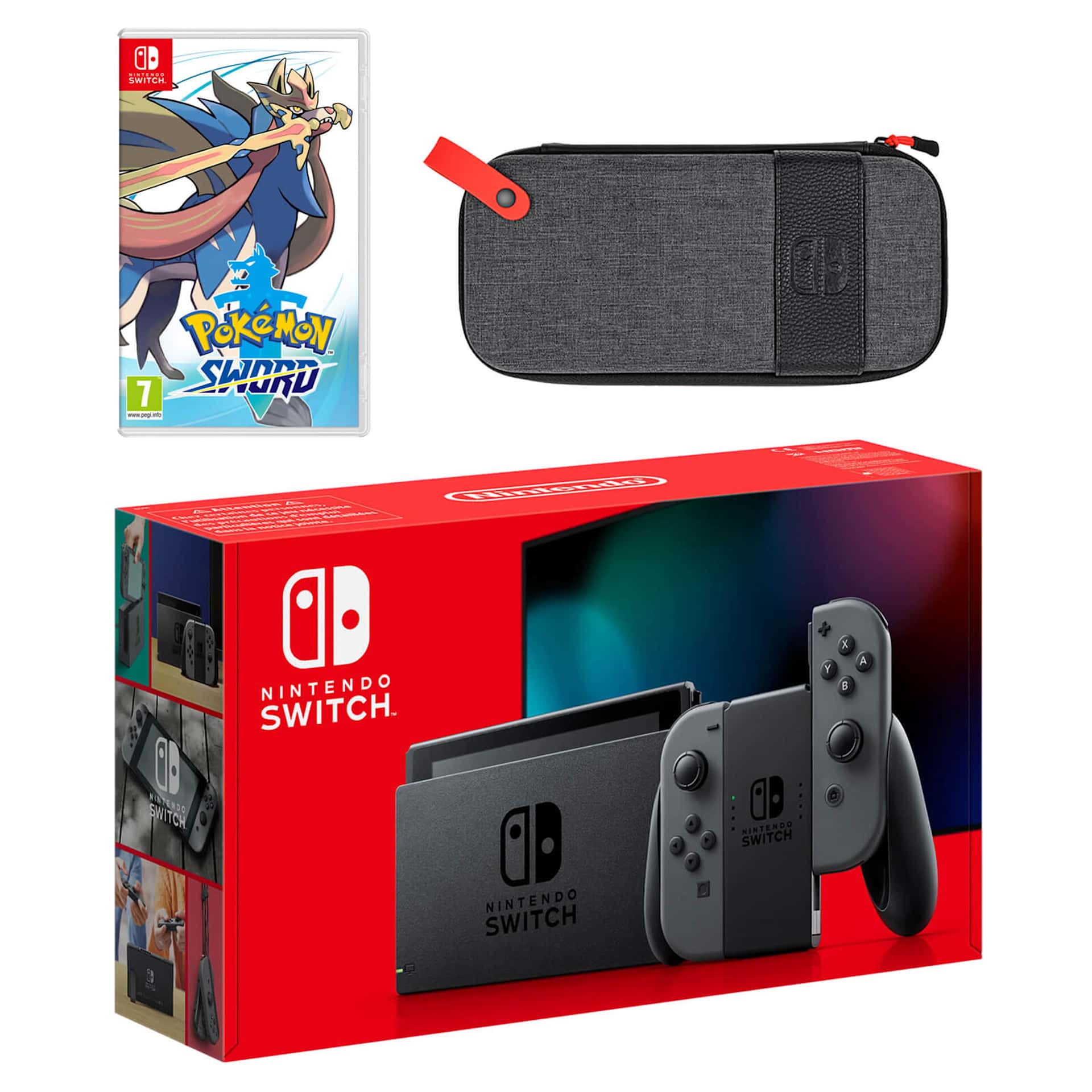 Nintendo Switch グレー、ポケットモンスター・ソード Nintendo Switch (Grey) Pokémon Sword Pack - Nintendo Store