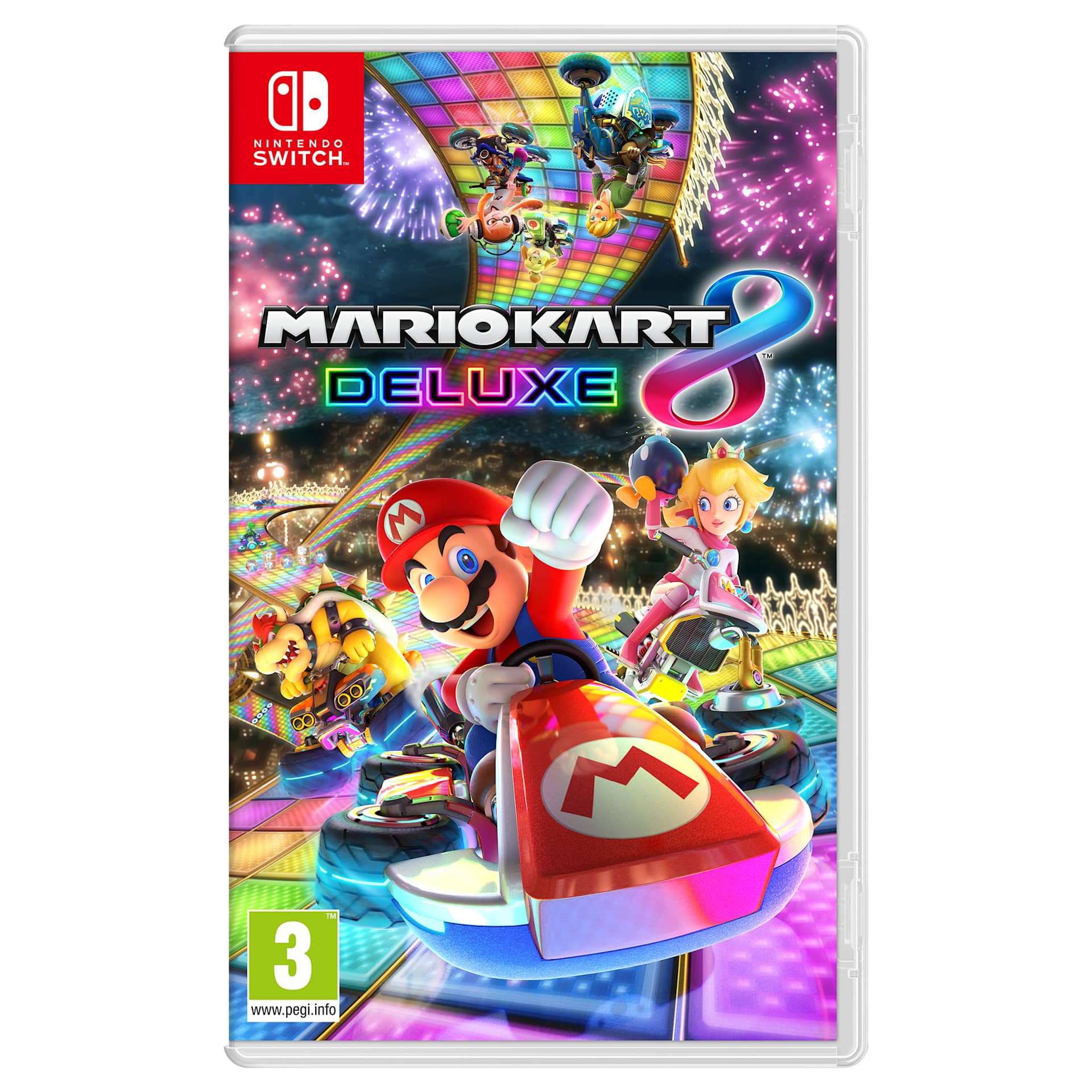 Nintendo Switch Lite (Yellow) Mario Kart 8 Deluxe Pack - Nintendo