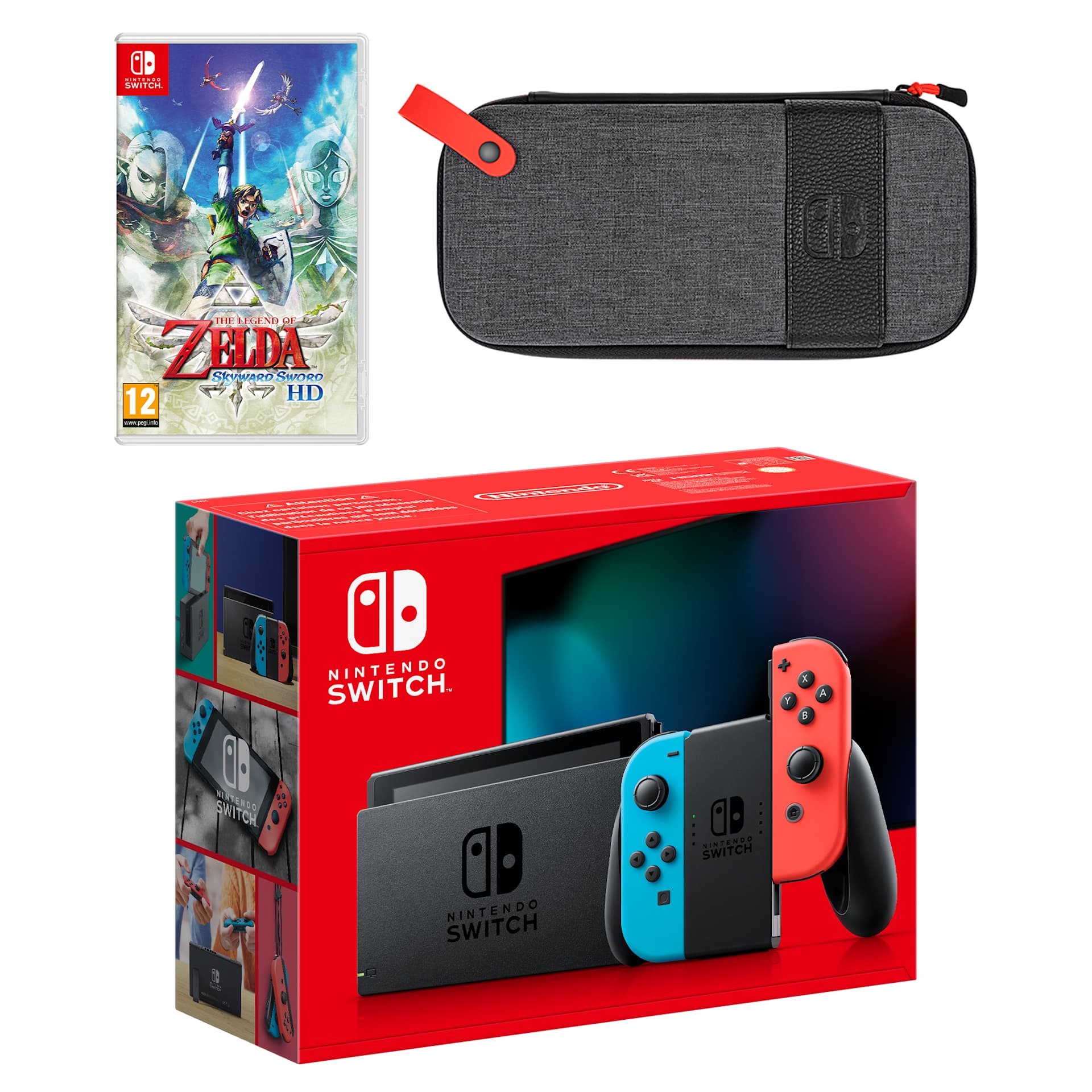 Nintendo Switch (Neon Blue/Neon Red) The Legend of Zelda: Skyward