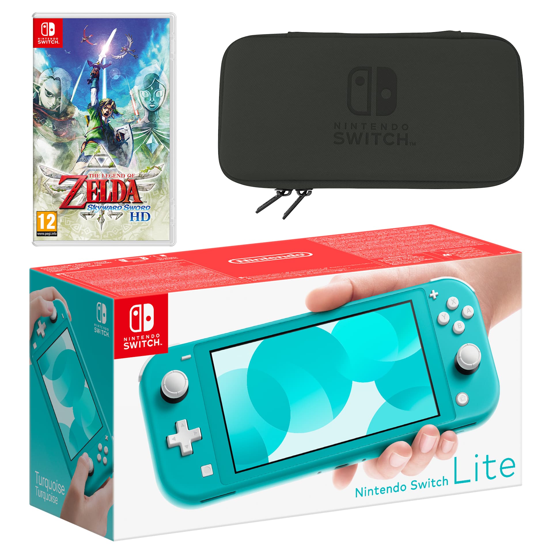 Nintendo Switch Lite (Turquoise) The Legend of Zelda: Skyward