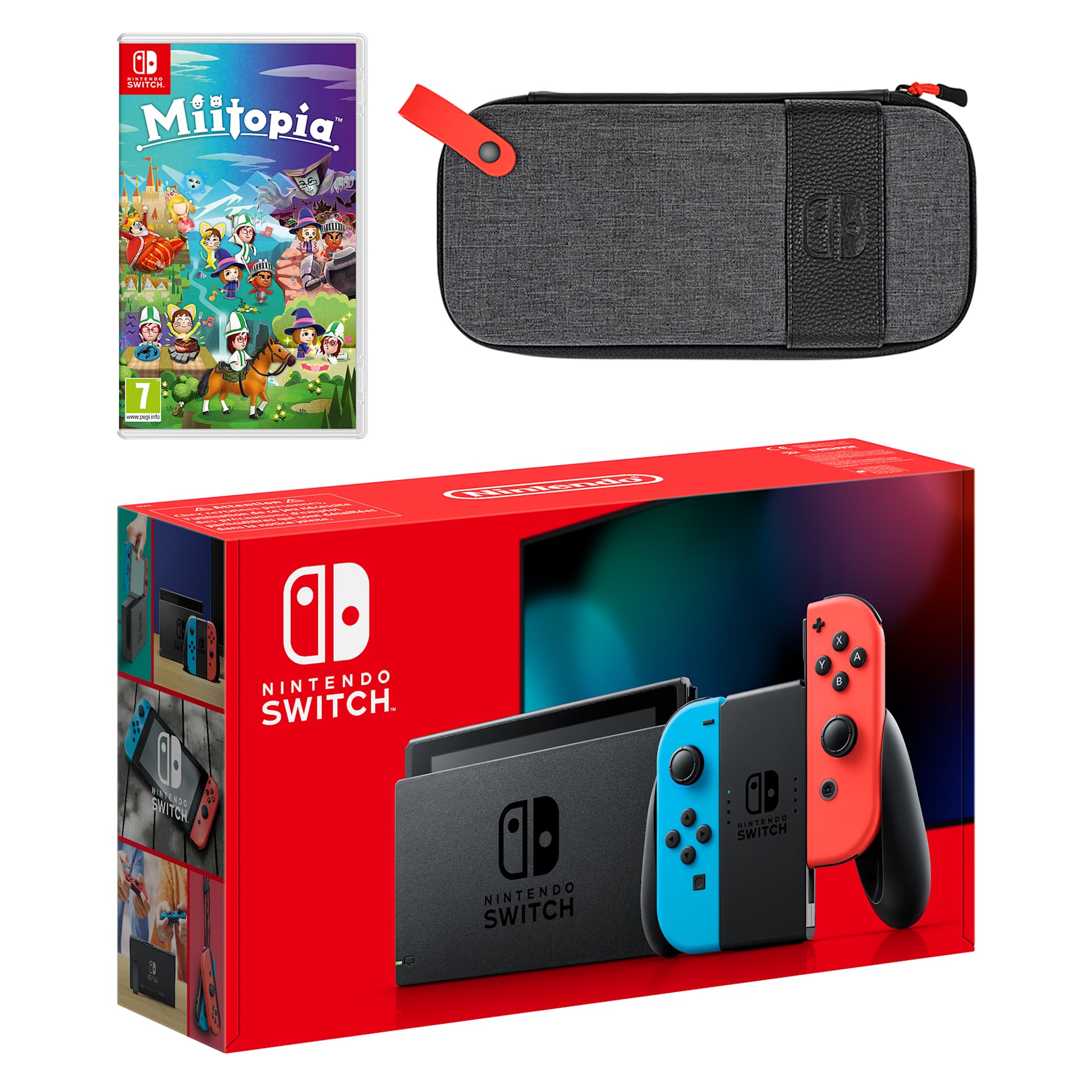 Nintendo Switch (Neon Blue/Neon Red) Miitopia Pack - Nintendo Store