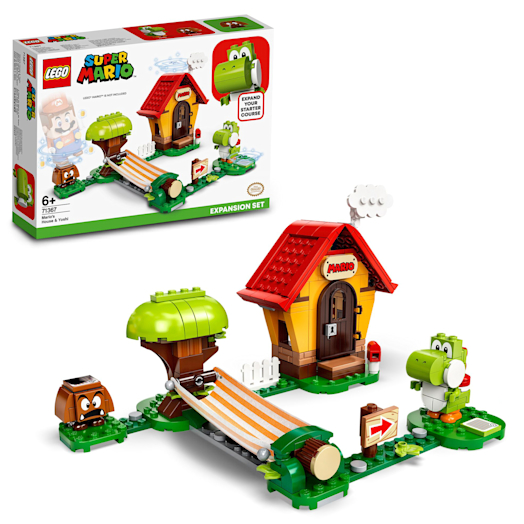 Ensemble d'extension La maison de Mario et Yoshi LEGO?� Super Mario (71367) - My Nintendo Store