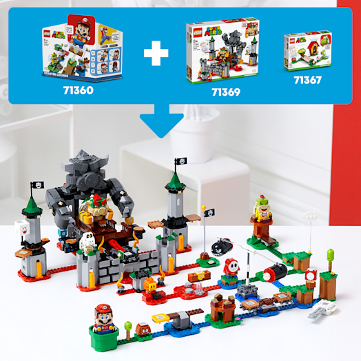 LEGO Super Mario Bowser s Castle Boss Battle Expansion Set 71369 My Nintendo Store