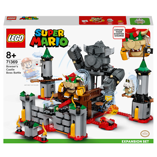 LEGO Super Mario Bowser’s Castle Boss Battle Expansion Set (71369) - My ...