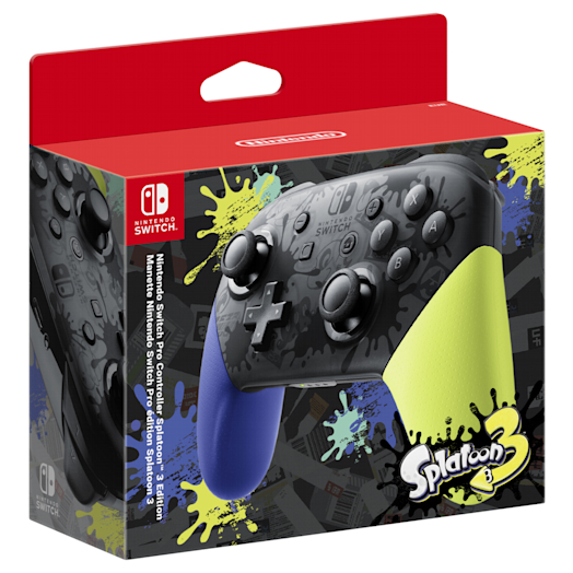 Nintendo Switch Pro Controller Splatoon 3 Edition