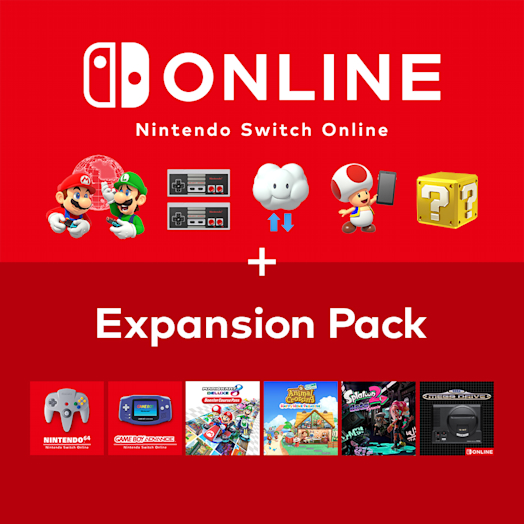 Nintendo Switch Online + Expansion Pack Membership