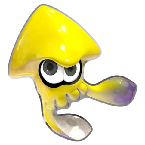 Splatoon 3 Yellow Squid Pin