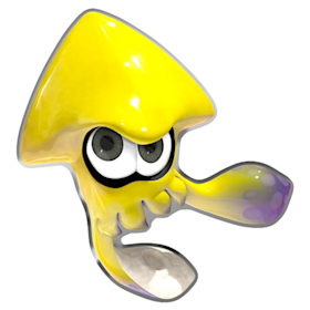 Splatoon 3 Yellow Squid Pin