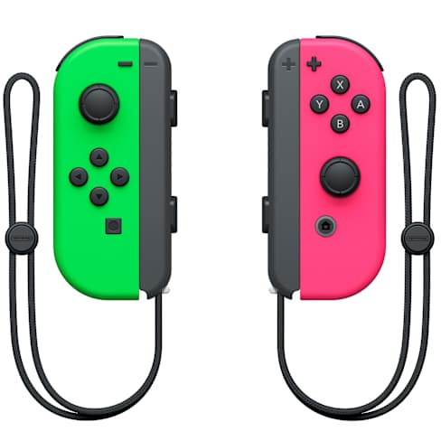 Nintendo Switch Neon Green Joy-Con (L) and Neon Pink Joy-Con (R) Controller Set
