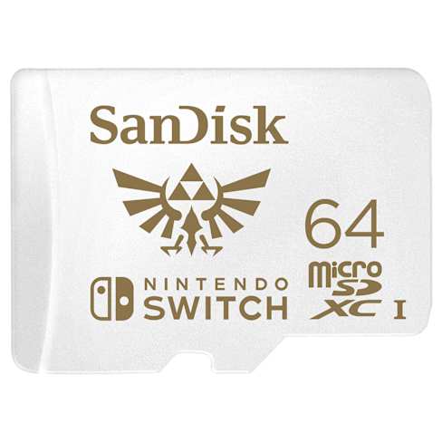 SanDisk microSDXC-kaart voor de Nintendo Switch - 128 GB