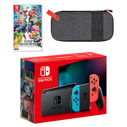Nintendo Switch (Neon Blue/Neon Red) Ring Fit Adventure Set