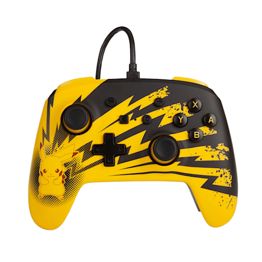 Nintendo Switch Wired Controller - Pikachu (Lightning)
