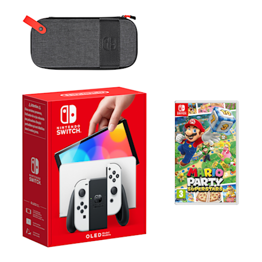 Nintendo Switch – OLED Model (White) Mario Party Superstars