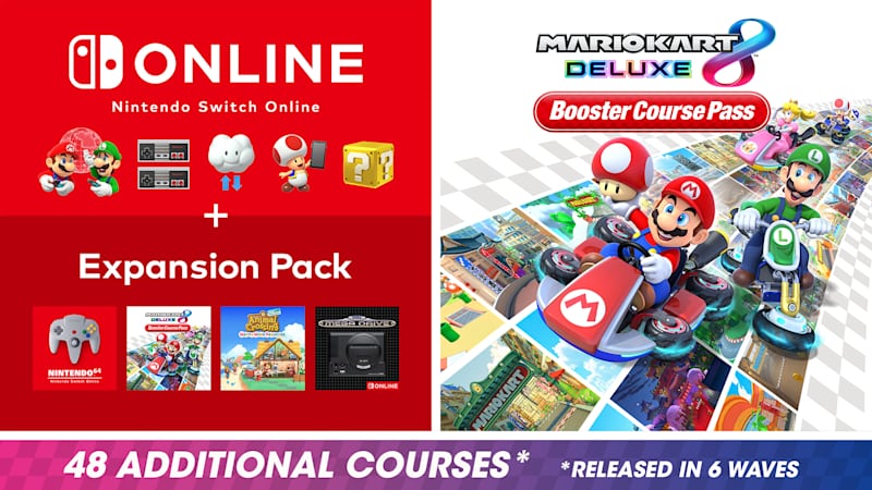 Two ways to access the Mario Kart 8 Deluxe – Booster Course Pass