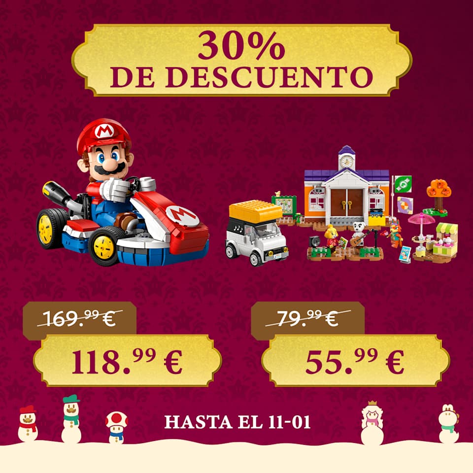 30 % de descuento en sets LEGO
