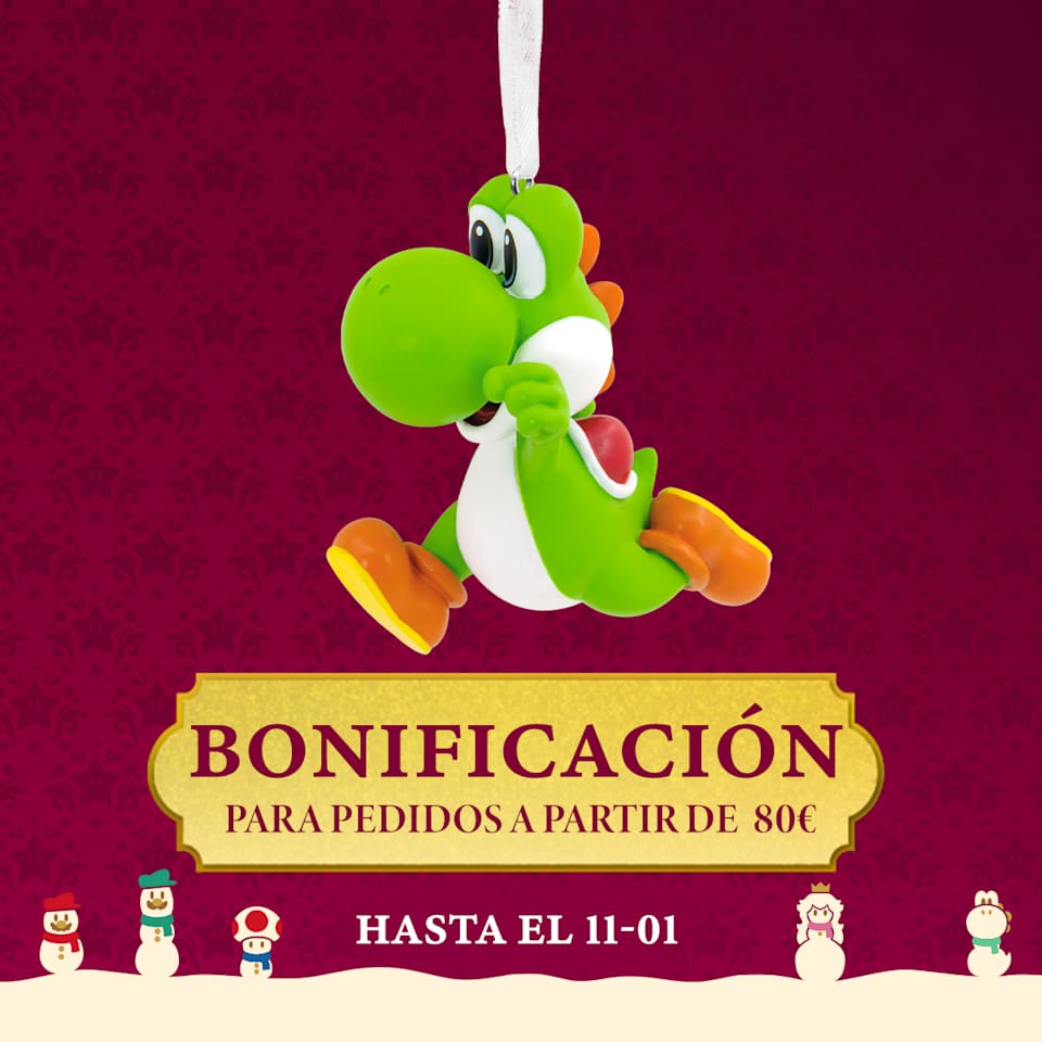 Adorno festivo de Yoshi como bonificación