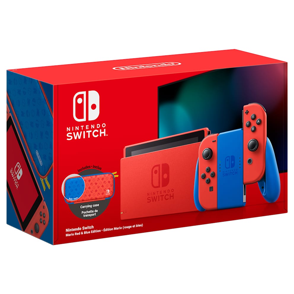 豊富な商品から Blue & Red Mario Switch Nintendo Edition Store Nintendo My - 家庭用ゲーム機本体