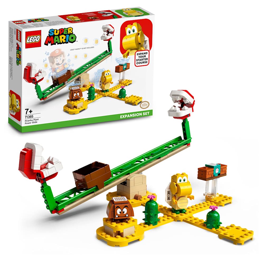 LEGO Super Mario Piranha Plant Power Slide Expansion Set (71365
