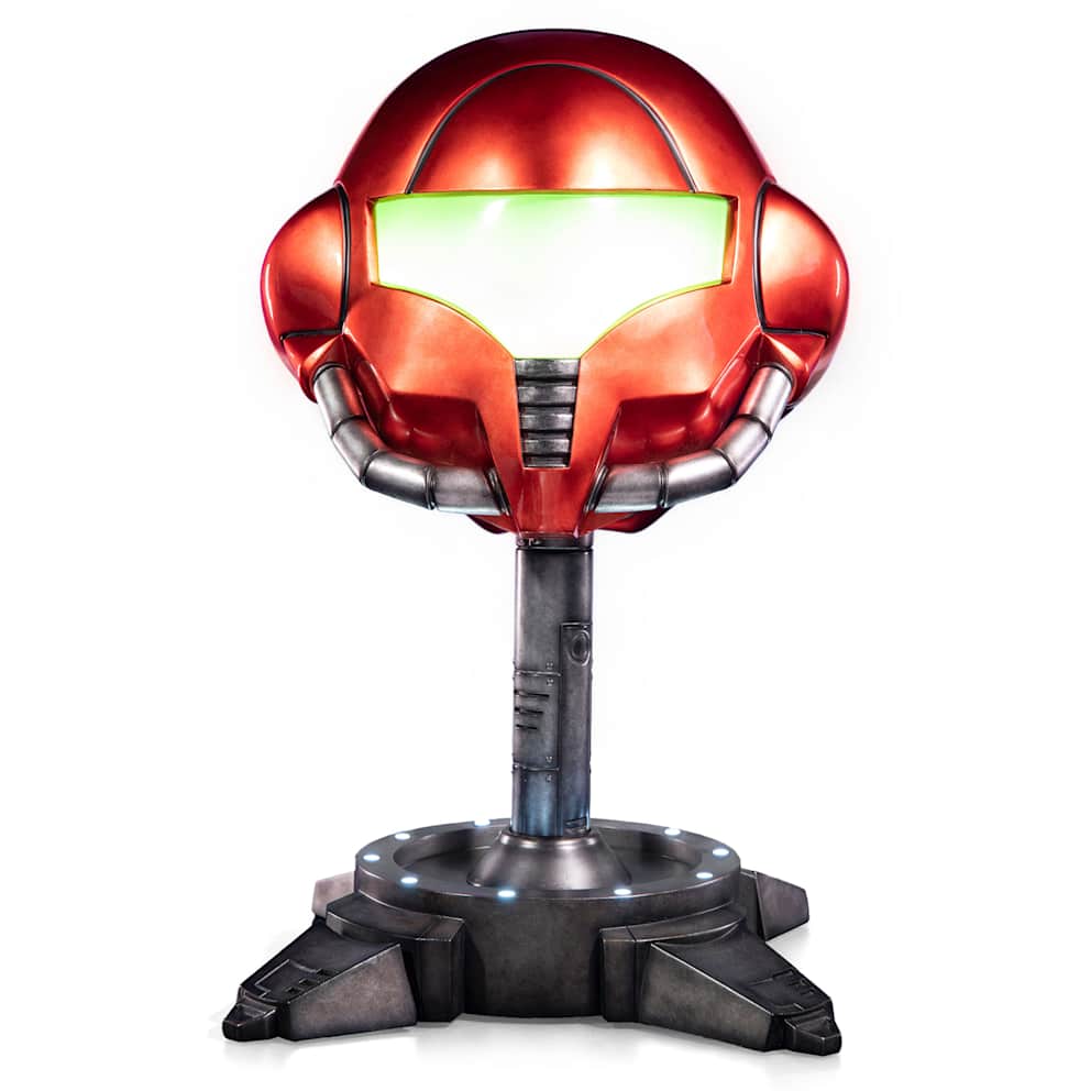 METROID PRIME - Samus Helmet Polystone Statue Replica F4F EUR 584,87 - FR
